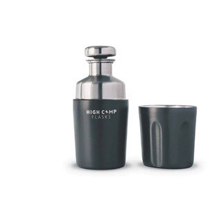 High Camp Flasks Firelight 375 Flask in Gunmetal